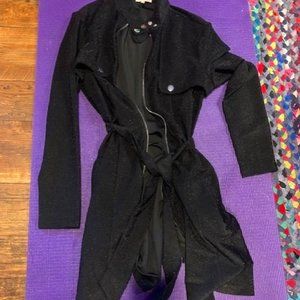 BLACK GLITTER JACKET